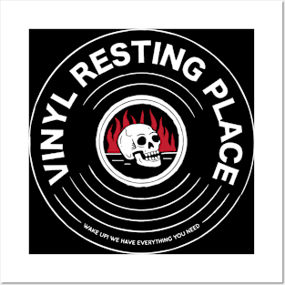 VINYL RESTING PLACE Posters and Art